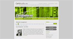 Desktop Screenshot of cartiaudio.eu